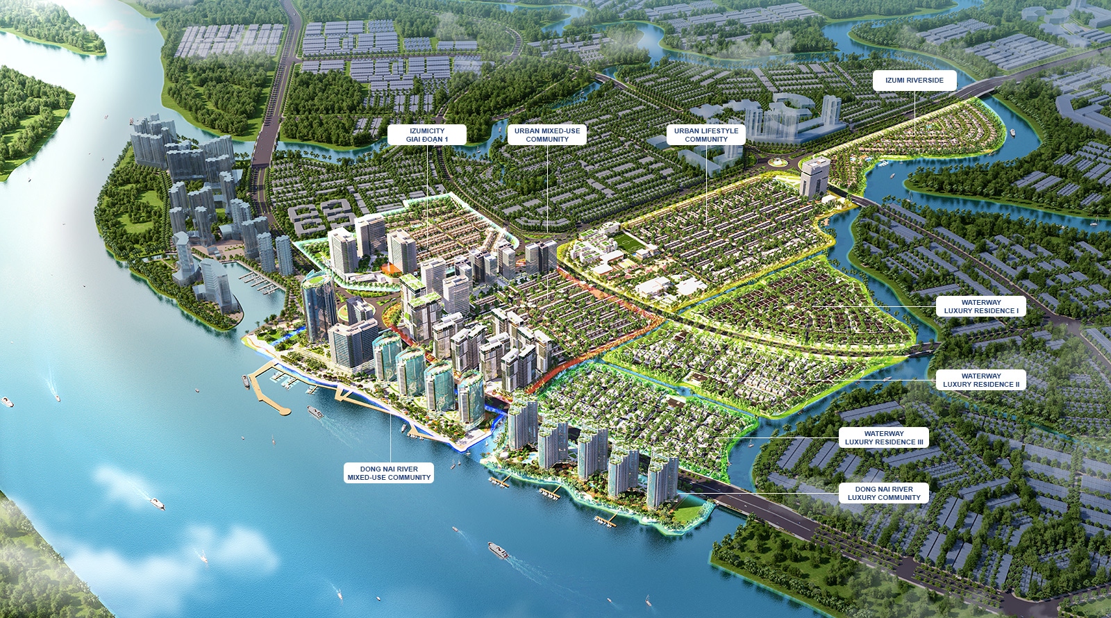 Izumi city giai đoạn 1